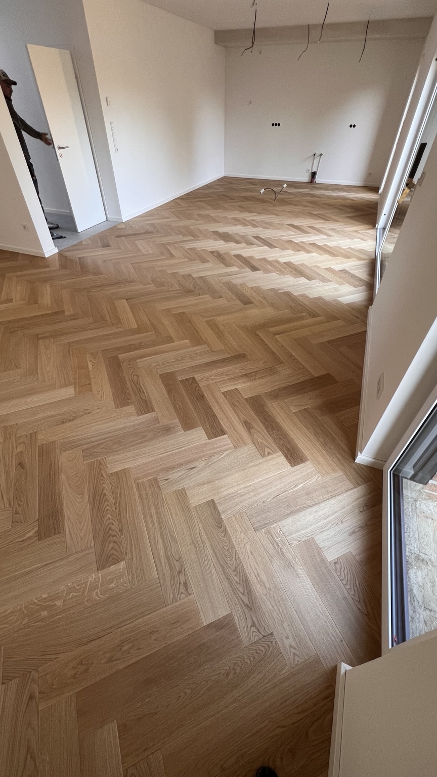 Parkettprojekt von Parkettwerk Hannover – Fischgrät und individuelle Verlegemuster, Ansicht 5