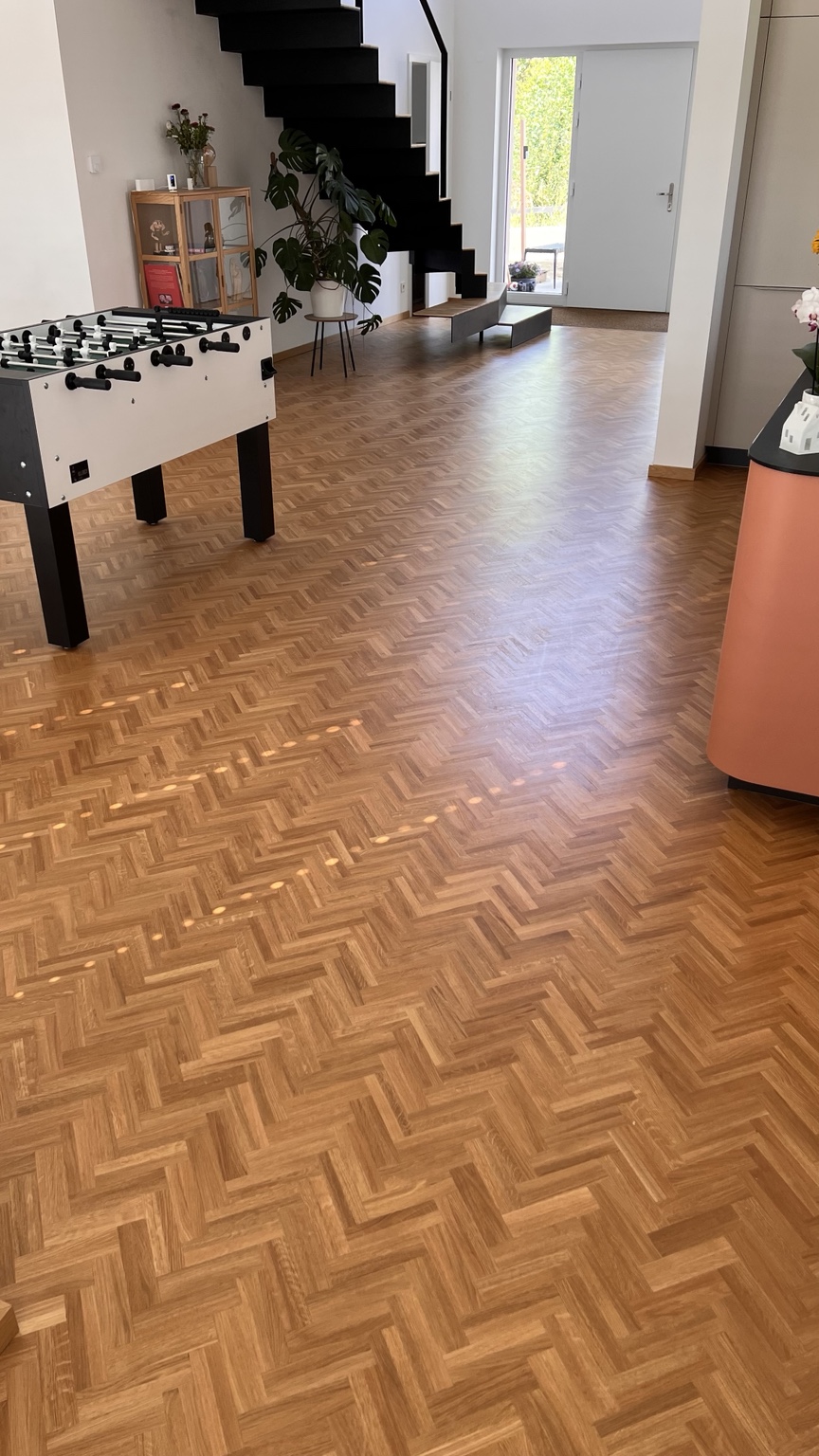 Parkettprojekt von Parkettwerk Hannover – Fischgrät und individuelle Verlegemuster, Ansicht 6
